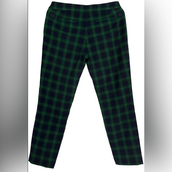 VINEYARD VINES Style 2P0188 Women’s Plaid Wool Spandex Pants Lined size 4 - Picture 3 of 10